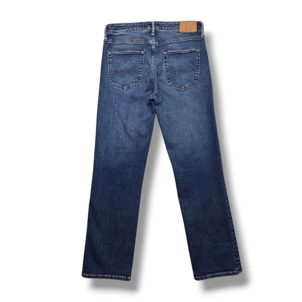 American Eagle Original Bootcut Jeans Mens 30 x 30 HEMMED Mid Rise Denim